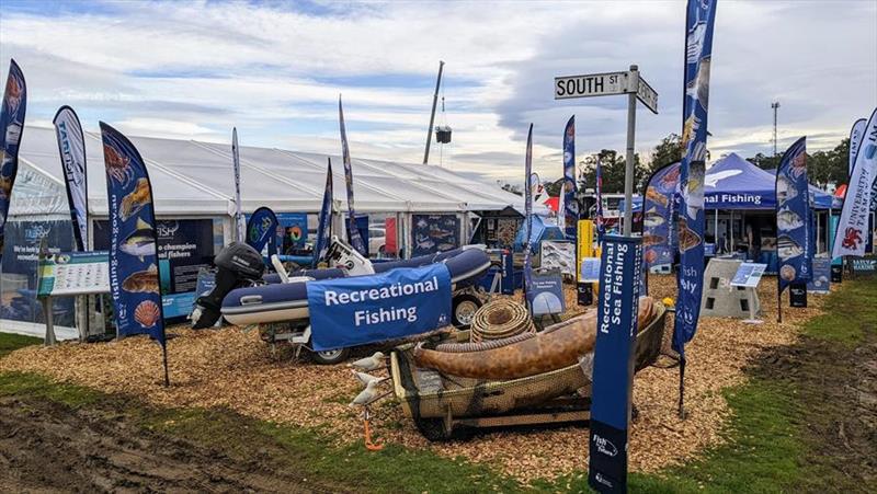 Learn about our path to stock recovery at Agfest photo copyright Department of NRE Tasmania taken at  and featuring the Fishing boat class