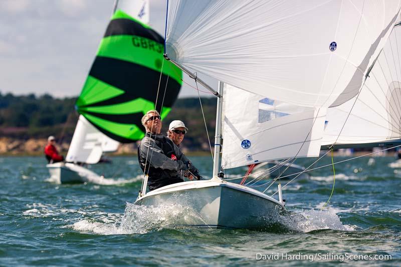 Bournemouth Digital Poole Week 2019 day 5 photo copyright David Harding / www.sailingscenes.com taken at Parkstone Yacht Club and featuring the Flying Fifteen class