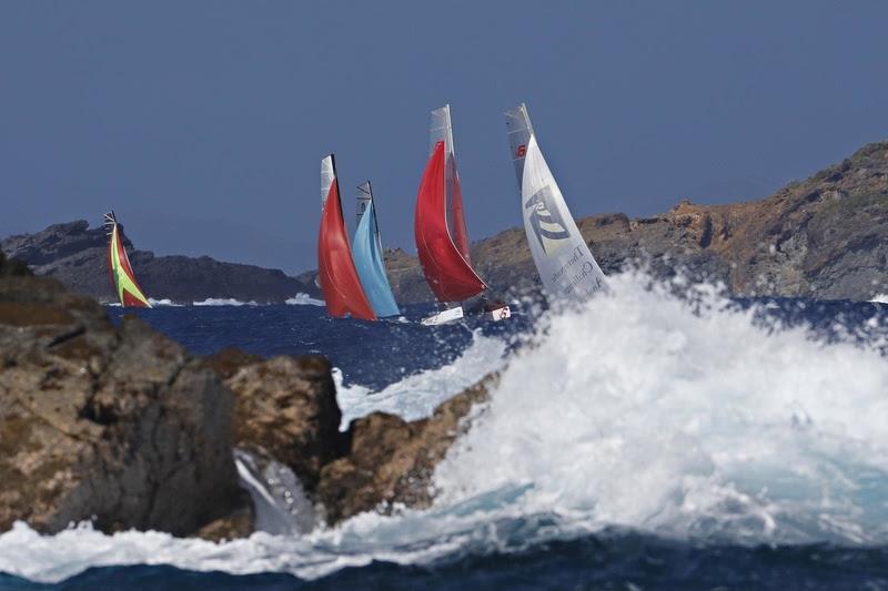 St. Barth Cata-Cup - Day 2 photo copyright Pascal Alemany taken at  and featuring the Formula 18 class