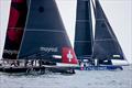 The prize fight at this GC32 World Championship: K-Challenge Team France v Black Star at the Lagos GC32 Worlds © Sailing Energy / GC32 Racing Tour