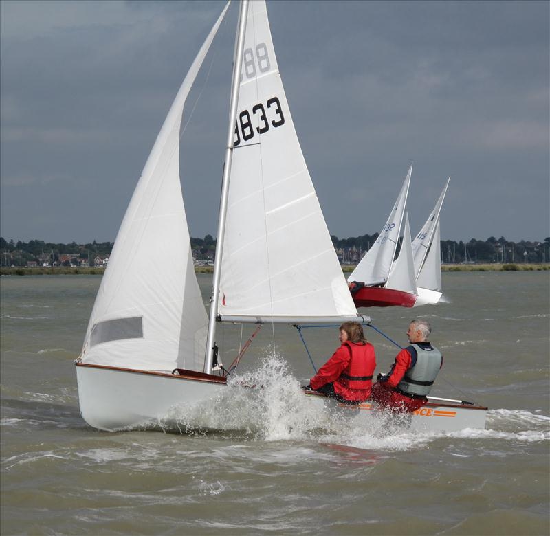 GP14s at Tollesbury photo copyright Kevin Todd taken at Tollesbury Sailing Club and featuring the GP14 class