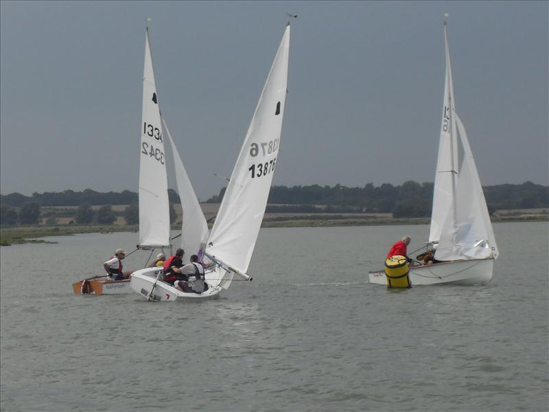 GP14s at Tollesbury photo copyright John Barbrook taken at Tollesbury Sailing Club and featuring the GP14 class