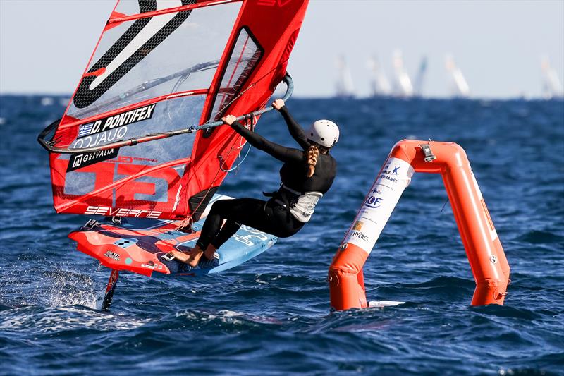 Last Chance Regatta at Hyères Day 1 photo copyright Sailing Energy / World Sailing taken at COYCH Hyeres and featuring the iQFoil class