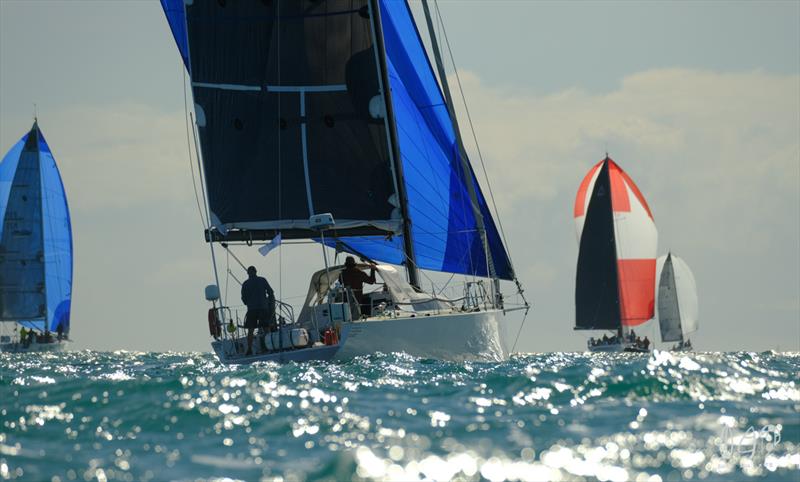 2019 Lendlease Brisbane to Hamilton Island Yacht Race photo copyright Mitch Pearson / Surf Sail Kite taken at Royal Queensland Yacht Squadron and featuring the IRC class