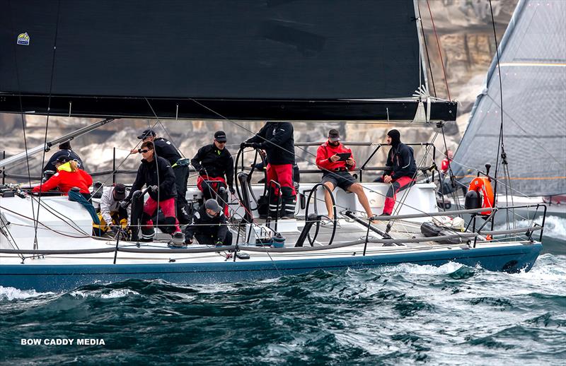 The crew on Smuggler - CYCA Bird Island Race photo copyright Bow Caddy Media taken at Cruising Yacht Club of Australia and featuring the IRC class