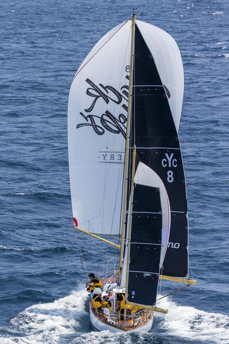 Katwinchar in 2019 Rolex Sydney to Hobart yacht race start in Sydney, Australia photo copyright Andrea Francolini taken at  and featuring the IRC class