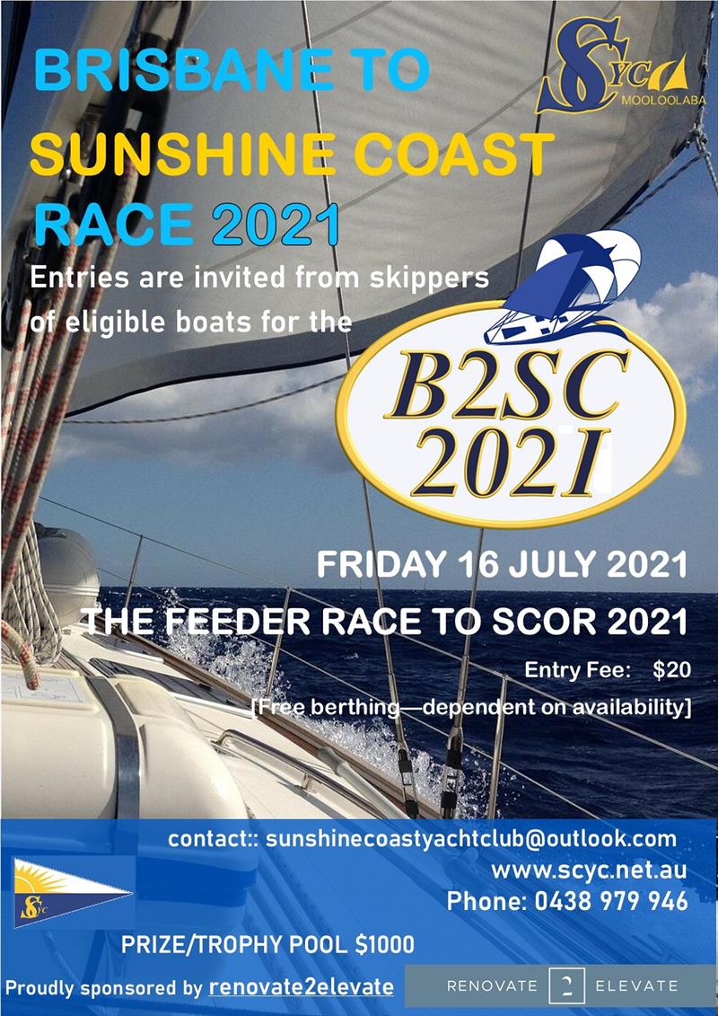 B2SC 2021 (Brisbane to Sunshine Coast)  - photo © Sunshine Coast Yacht Club