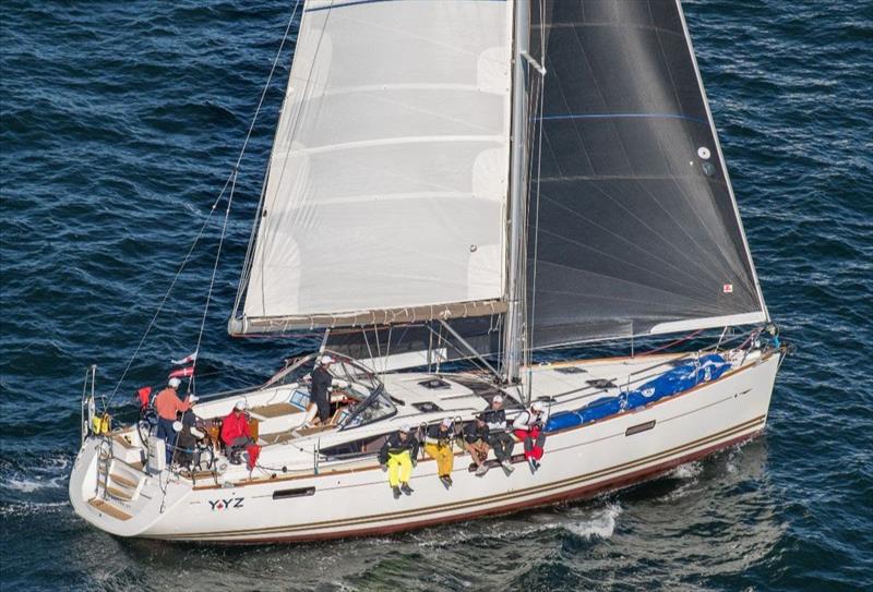 Thomas Vander Salm's Yankee Girl (a Morris Justine 36 previously sailed by Zach Lee) - Newport Bermuda Race photo copyright Daniel Forster/PPL; Yankee Girl and YYZ photos taken at Royal Bermuda Yacht Club and featuring the IRC class