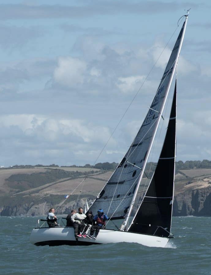Katabatic during the Cardigan Bay Regatta 2022 photo copyright Pete Thomas taken at New Quay Yacht Club and featuring the IRC class