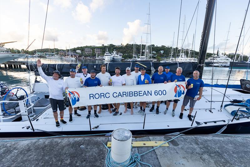 Pyewacket 70 takes Monohull Line Honours in the RORC Caribbean 600 photo copyright Arthur Daniel taken at Royal Ocean Racing Club and featuring the IRC class
