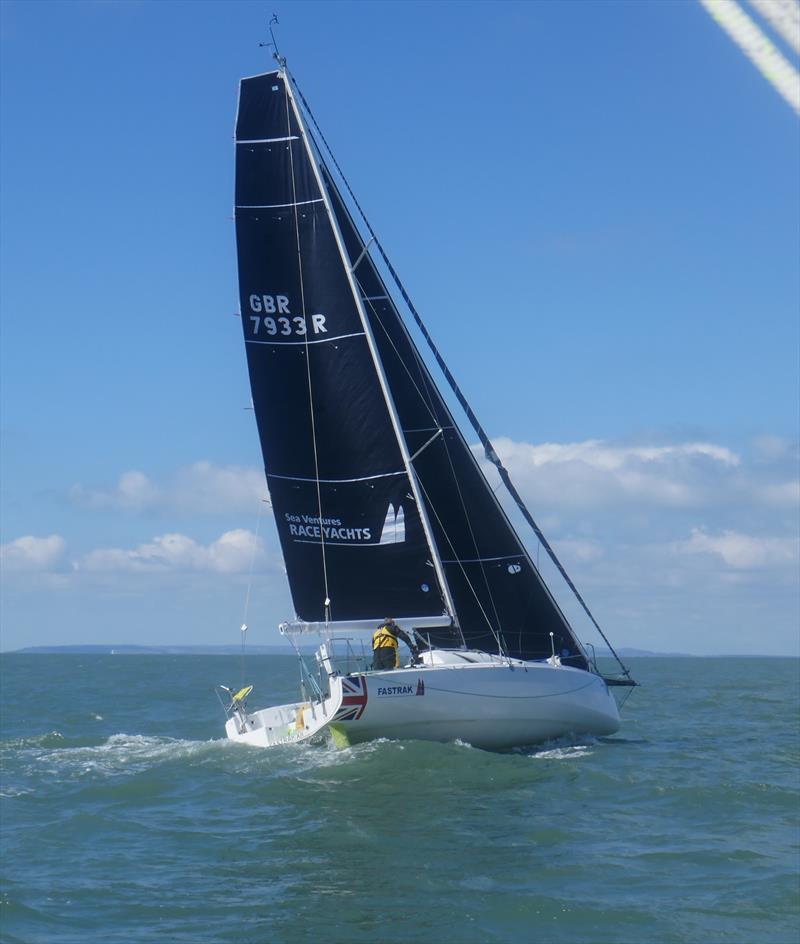 Fastrak XII wins SORC Inshore Series Race 1 - Cowes to Poole photo copyright Kirsteen Donaldson taken at Solo Offshore Racing Club and featuring the IRC class