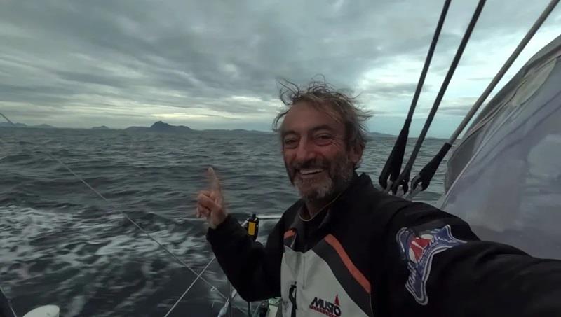 Andrea Mura – Vento di Sardegna – Cape Horn (ex Wind Express – Vendée Globe 2000) - Global Solo Challenge - photo © Global Solo Challenge