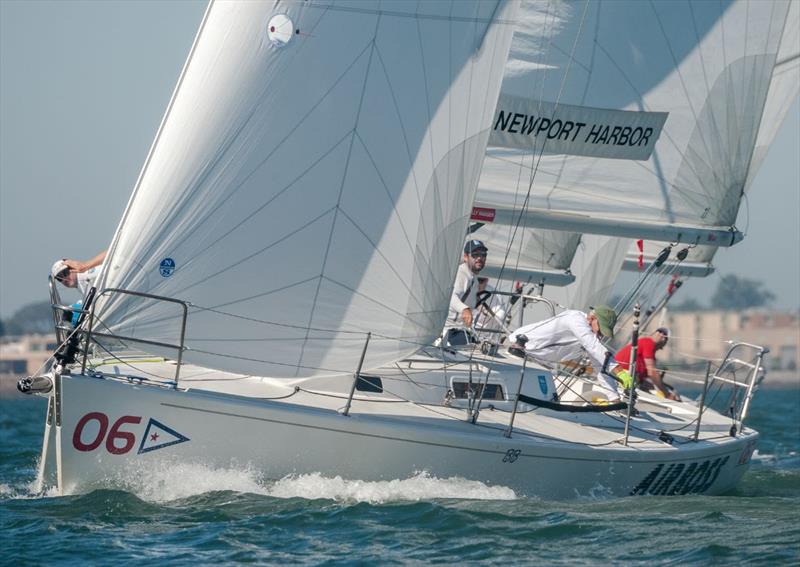 2019 Sir Thomas Lipton Challenge Cup day 2 photo copyright Mark Albertazzi taken at San Diego Yacht Club and featuring the J105 class