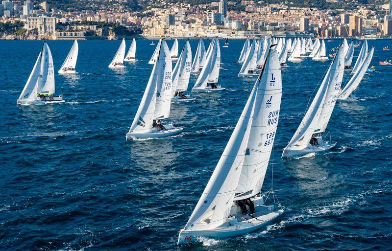 36th Primo Cup - Trophee Credit Suisse at Monaco photo copyright Carlo Borlenghi taken at Yacht Club de Monaco and featuring the J70 class
