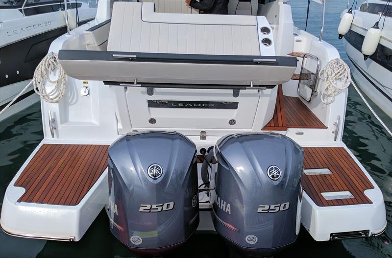 Jeanneau Leader 33: Twin outboard version photo copyright Mark Jardine taken at  and featuring the Jeanneau class
