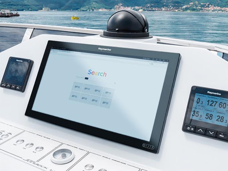 Raymarine Axiom XL multifunction displays photo copyright Raymarine taken at  and featuring the Marine Industry class