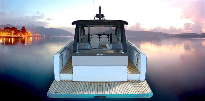 The Fjord 44 Coupé photo copyright Marnie Ebelin taken at  and featuring the Marine Industry class