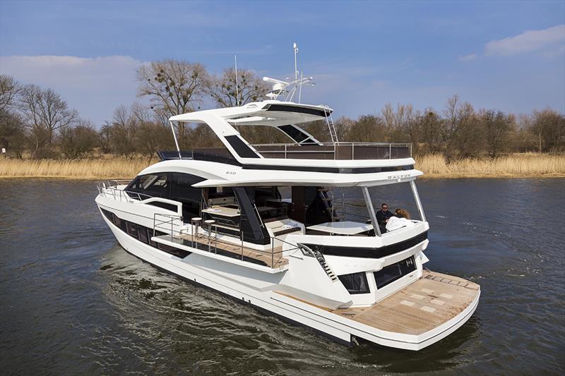 Galeon 640 Fly external photo copyright Natalie King taken at  and featuring the Marine Industry class