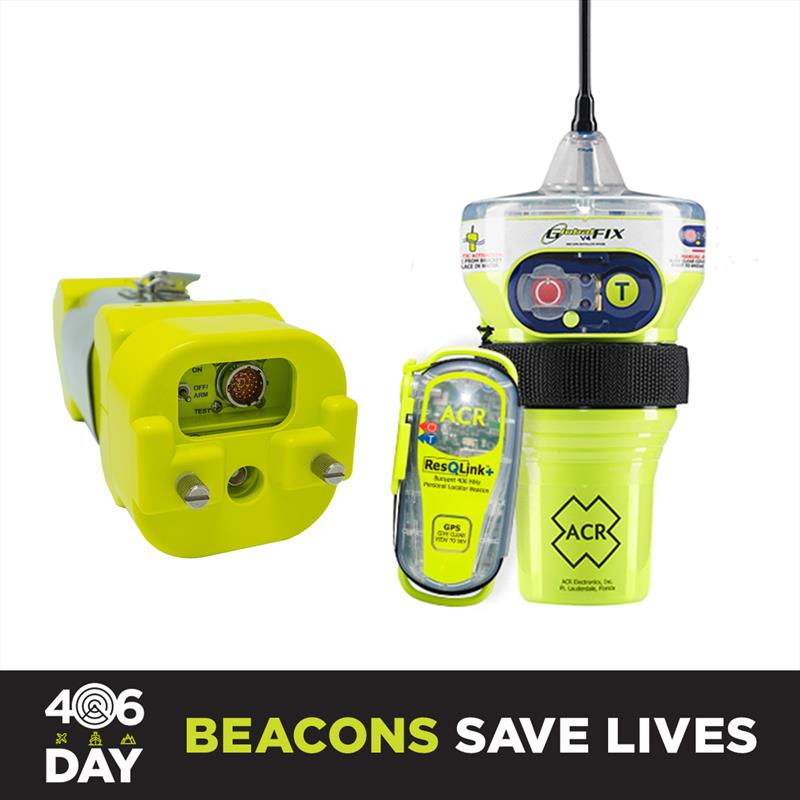 406Day on April 6th raises awareness about the benefits of owning emergency 406 MHz beacons, such as ELTs, PLBs and EPIRBs photo copyright Saltwater Stone taken at  and featuring the Marine Industry class