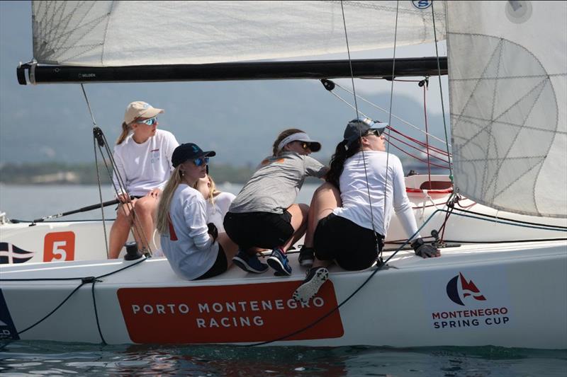 Sophie Otter (GBR) – Team Otter - Porto Montenegro Match Race photo copyright World Match Racing Tour taken at Porto Montenegro Yacht Club and featuring the Match Racing class