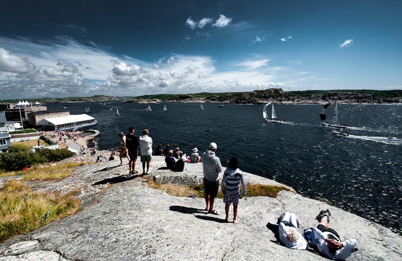 The natural amphitheatre of Marstrand-Sweden photo copyright Loris von Siebenthal – myimage taken at Royal Gothenburg Yacht Club and featuring the Match Racing class