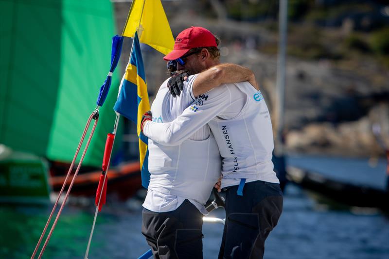 Extend Commerce Sailing Team – Champions of 2023 GKSS Match Cup Sweden photo copyright Niklas Axhede taken at Royal Gothenburg Yacht Club and featuring the Match Racing class
