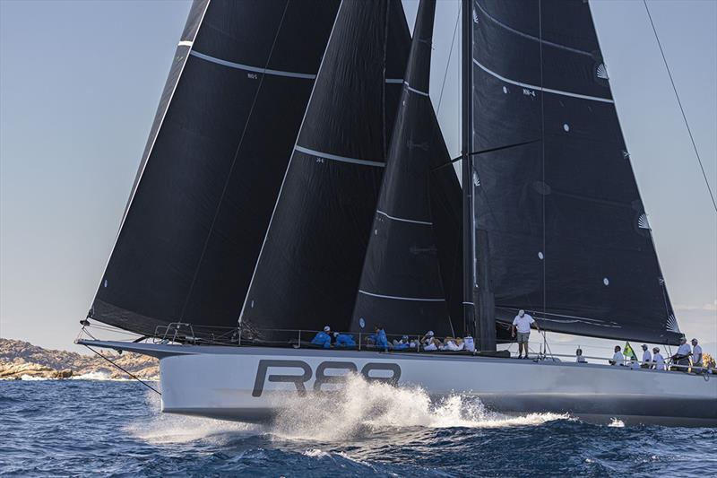 Rambler 88's come-back didn't regain her enough ground win the Maxi Racer class under IRC - Maxi Yacht Rolex Cup 2019 photo copyright Studio Borlenghi  / International Maxi Association taken at Yacht Club Costa Smeralda and featuring the Maxi class