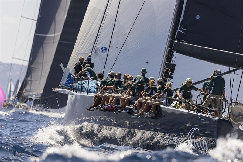 For a second day Highland Fling XI prevailed in the Maxi Racer class - Maxi Yacht Rolex Cup 2019 photo copyright Studio Borlenghi / International Maxi Association taken at Yacht Club Costa Smeralda and featuring the Maxi class