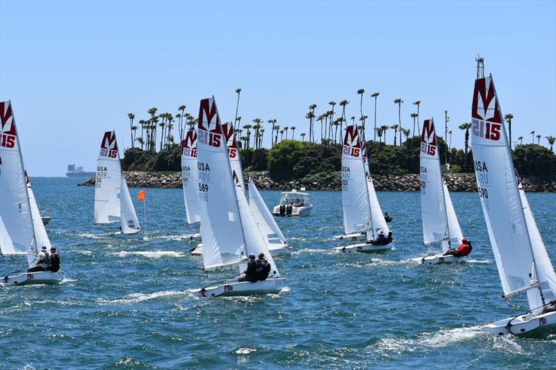 Ullman Sails Long Beach Race Week photo copyright Camille Daniels taken at Alamitos Bay Yacht Club and featuring the Melges 15 class