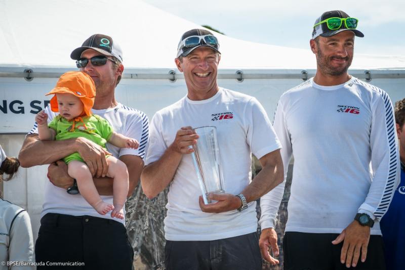 Richard Davies and his team on Section 16 win the Sailing Series Melges 20 in Talamone photo copyright BPSE / Barracuda Communication taken at Circolo della Vela Talamone and featuring the Melges 20 class