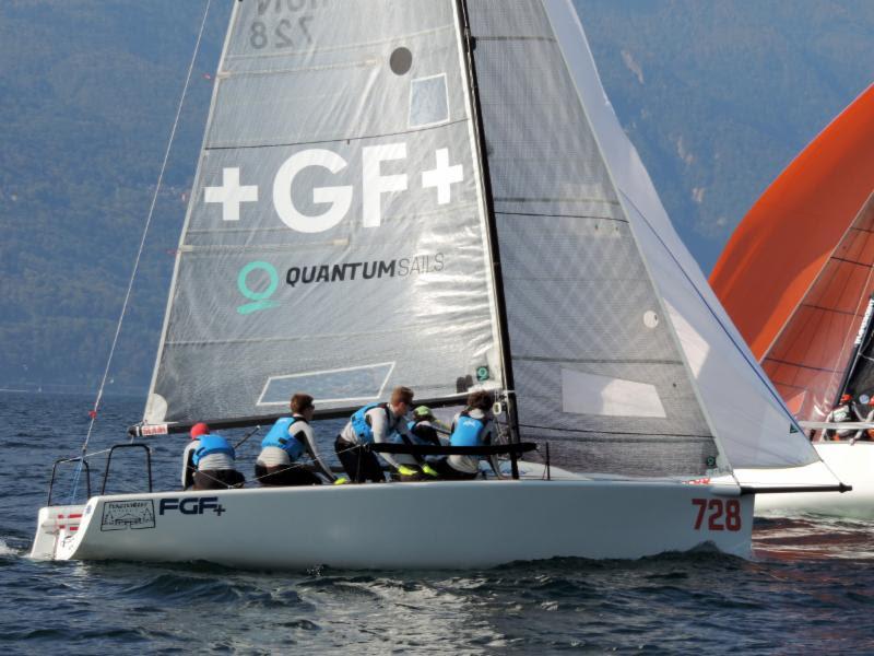 Past year's winner, Robert Bakoczy's FGF Sailing Team HUN728 was second in today's last race photo copyright Piret Salmistu taken at  and featuring the Melges 24 class