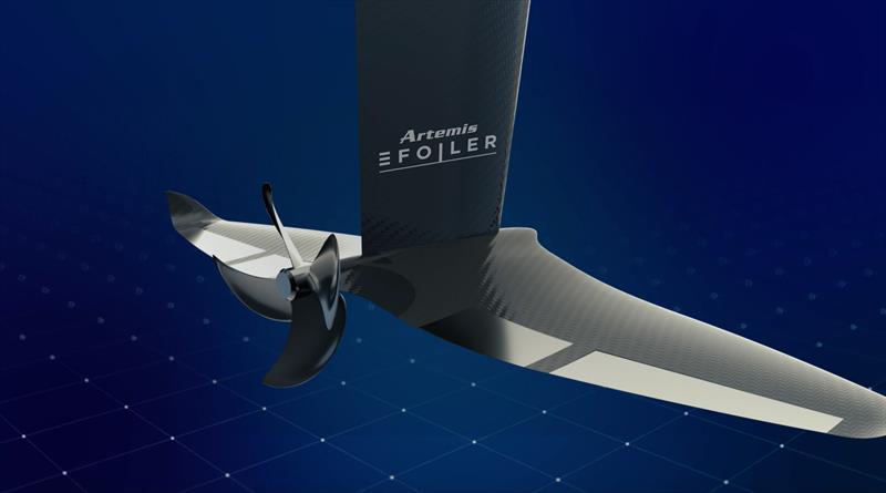 eFoiler Propulsion System - photo © Artemis Technologies