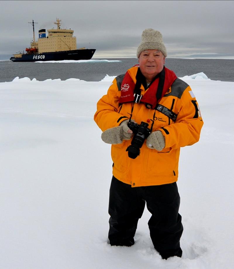 Tony in the Canadian High Arctic 2016 - photo © Tony Fleming