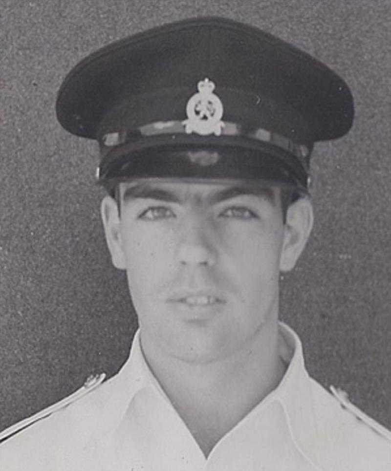 Tony Fleming's police headshot1958 - photo © Tony Fleming