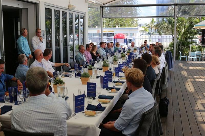 RMS Leaders Lunch photo copyright Rivergate Marina and Shipyard taken at 