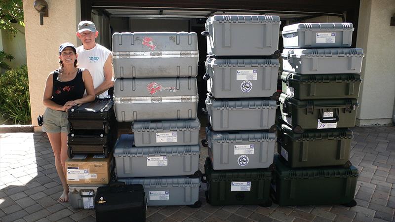Packed for Mozambique shoot photo copyright Darren Gill taken at 