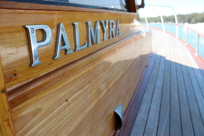 Palmyra wears her heritage with pride which shows through in every aspect of her maintenance that pronounce the grand lady that she is photo copyright Power Equipment Pty Ltd taken at 