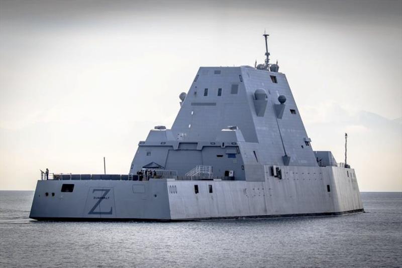 USS Zumwalt - First full-electric power and propulsion ship photo copyright US Navy taken at 