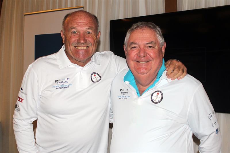 Wally Lewis and Mark Gallager - Brisbane to Hamilton Island Race Week - photo © Royal Queensland Yacht Squadron
