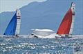 Nacra 15 European Championship at Gravedona, Lake Como, Italy © Alexander Panzeri