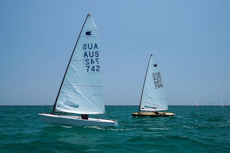 The OK Dinghy racing was close and competitive - 2020 Adelaide National Regatta - photo © Brad Halstead