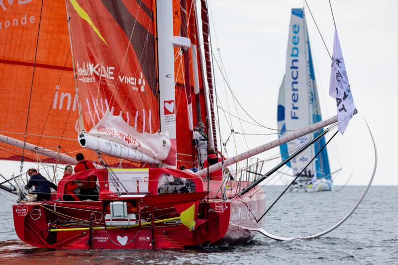 The Transat CIC photo copyright Alexis Courcoux taken at  and featuring the IMOCA class