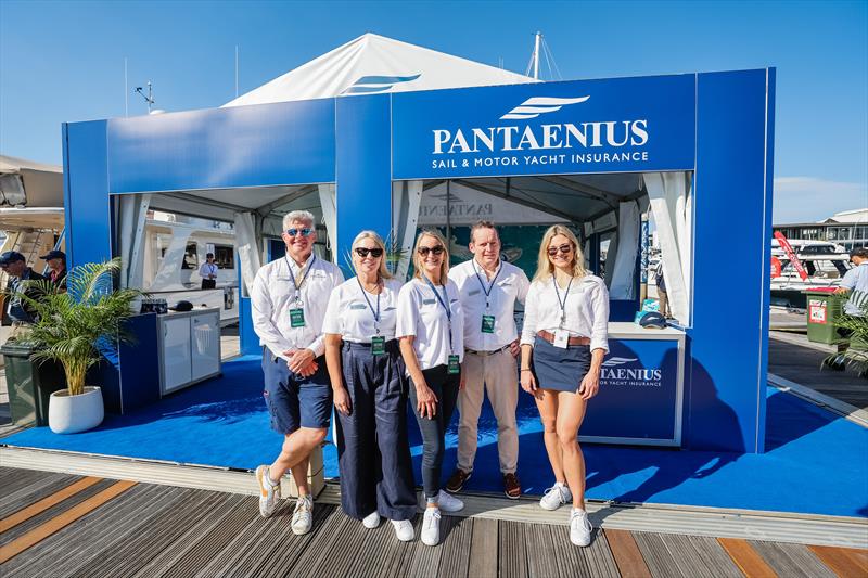 The Pantaenius team at the Sanctuary Cove International Boat Show photo copyright Salty Dingo taken at  and featuring the  class