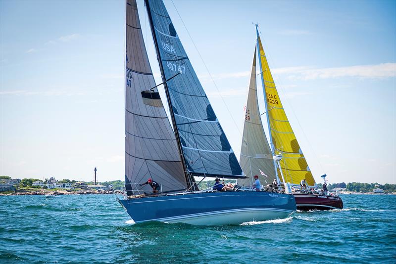 Racecourse action at the start of the 2019 Marblehead to Halifax Race - photo © Cate Brown/catebrownphoto.com