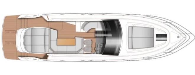 V50 Open - main deck photo copyright Princess Yachts taken at  and featuring the Power boat class