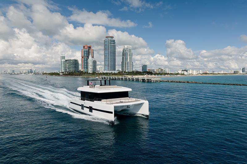 Sunreef Supreme 68 Gold Seahorse photo copyright Sunreef Yachts taken at  and featuring the Power boat class