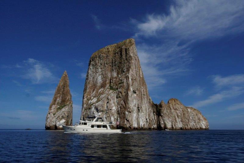 Venture at Kicker Rock Galapagos, 2008 photo copyright Tony Fleming taken at  and featuring the Power boat class