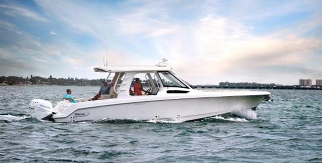 Boston Whaler® 350 Realm wins 2018 Innovation Award photo copyright Boston Whaler taken at  and featuring the Power boat class