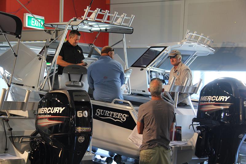 Rosehill Trailer Boat Show photo copyright Boating Industry Association taken at  and featuring the Power boat class