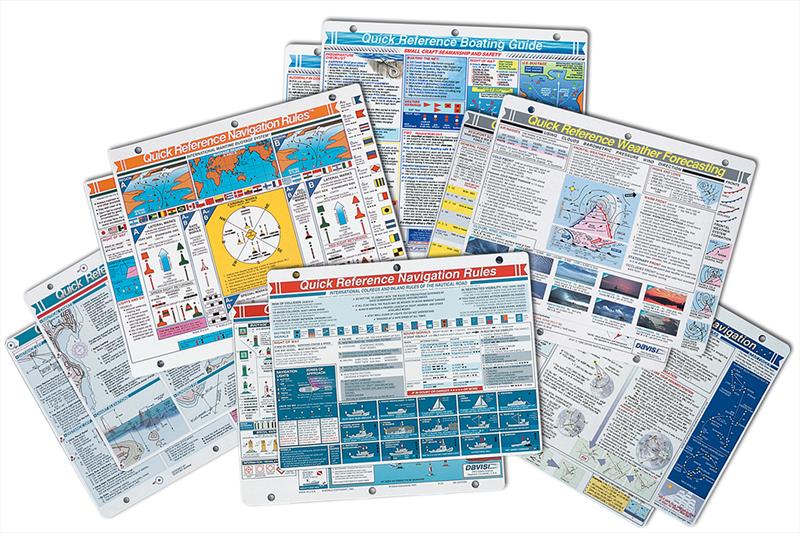 Davis Quick Reference Cards photo copyright Martin Flory Group taken at  and featuring the Power boat class